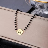 أسوارة برج الاسد مطلية بالذهب عيار 18 قيراط