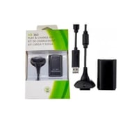 بطارية قايله للشحن Xbox 360 Controller black