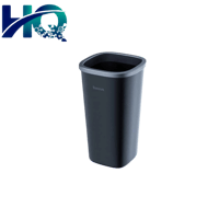 بيسوس سلة مهملات للسيارة مع أكياس 3 رول/90 - أسود