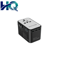 راف باور فيش جداري عالمي بقوة 100 واط بثلاث منافذ...