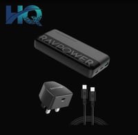 راف باور مجموعة 3*1 شاحن متنقل سعة 20 ألف ملي أمبي...