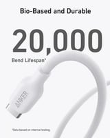 أنكر كيبل شحن تايب سي إلى تايب سي 1 متر - أبيض