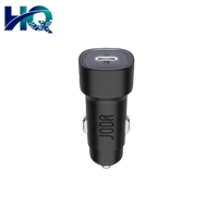 جودا شاحن سيارة بقوة 30 واط ومنفذ تايب سي - أسود