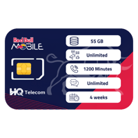 ريدبول مزاجي 130 شريحة إتصال وبيانات مسبقة الدفع |...
