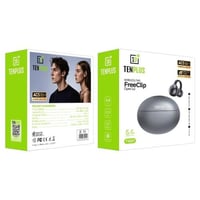 تن بلس سماعة أذن حلق بلوتوث - أسود