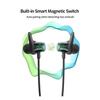 راف باور سماعة رقبة لا سلكية - أسود