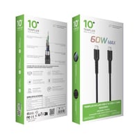 تن بلس كيبل تايب سي إلى اتايب سي نايلون 1 متر بقوة...