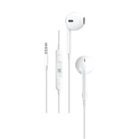 تن بلس سماعة أذن سلكية بمنفذ AUX - أبيض