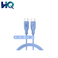 جودا كيبل تايب سي إلى تايب سي سيليكون بقوة 60 واط...