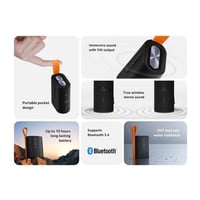 شاومي مكبر صوت بوكيت بقوة 5 واط - أسود