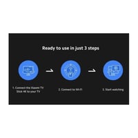 شاومي استيك تي في بدقة 4K مشغل وسائط - أسود