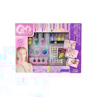 طقم تزيين الأظافر للبنات – ألعاب مكياج وتجميل للأط...