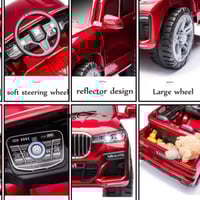 سيارة كهربائية BMW SUV للأطفال 12V ريموت تحكم أضوا...