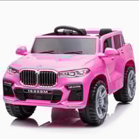 سيارة كهربائية BMW SUV للأطفال 12V ريموت تحكم أضوا...
