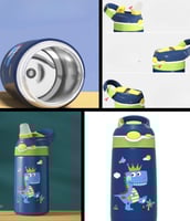 كوب حراري برسومات ديناصور