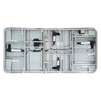 سرير مرضى متنقل بحركتين