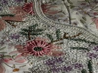 مخور حرير ايطالي شغل شك يدوي