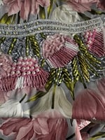 مخور حرير ايطالي شغل شك يدوي