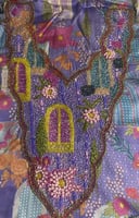 مخور حرير ايطالي شغل شك يدوي