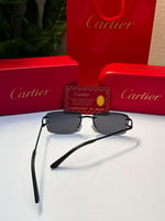 نظارة Cartier- اطار اسود- عدسه اسود