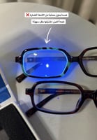 نظارة miu miu أطار تايقر - عدسة مستطيل شفافة