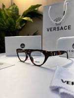 نظارة versace- إطار تايقر - عدسة شفافة