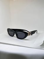 نظارة miu miu إطار أسود - عدسة أسود