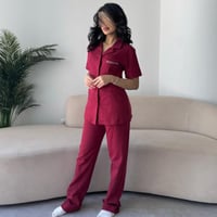 بجامة برغندي