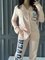 بجامة كلاسيك (وردي)