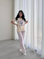 بجامة سكري مقلم