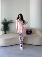 بجامة كلاسيك (وردي)