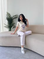 بجامة سكري مقلم