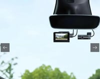 داش كام كاميرا سيارة أمامية A800S بدقة 4K - اسود