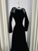 رقم 8382 فستان ناعم مخمل