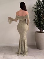 رمز 8528 فستان سهره دانتيل