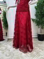 رمز 8335 فستان دانتيل عودي