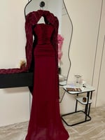 رمز 8070 فستان كلفة خرز