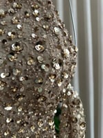 7493 فستان سهرة ذهبي