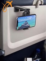 حامل الهاتف في داخل الطائرة