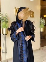 عباية كريب بحريني تطريز هاري قصة عادي