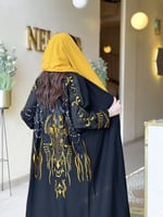 عباية كريب بحريني تطريز كمبيوتر قصة عادي