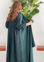 عباية حرير لمعه