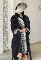 عباية كريب بحريني تطريز هاري قصة نص بشت