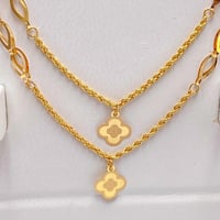 طقم ذهب عيار 21 الوزن 3.18 جرام