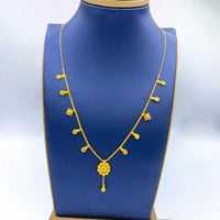 عقد ذهب عيار 21 الوزن 2.15 جرام