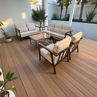 جلسه حديد 7 اشخاص مع طاوله كبير