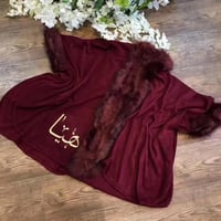 شال نسائي بالاسم تفصيل حسب الطلب