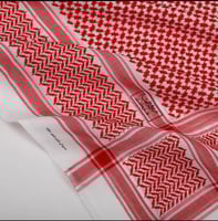 شماغ البسام الختم الاسود انجليزي