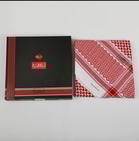 شماغ البسام الختم الاسود انجليزي