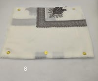 شال شتوي مطرز